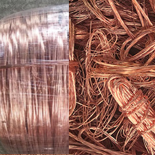 Finished copper scarp